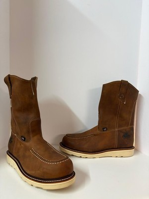 NEW THOROGOOD SAFETY TOE WORK BOOTS SIZE 12 D MADE IN USA