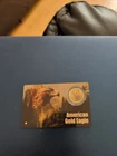 2026 Liberia American Gold Eagle 1/200 oz .9999 Gold Coin in Card Serial #202