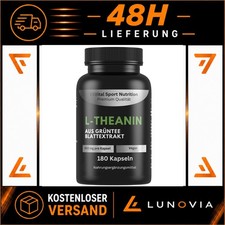 EXVital L-Theanin 180 Kapseln 400mg Vegan Grüntee Extrakt
