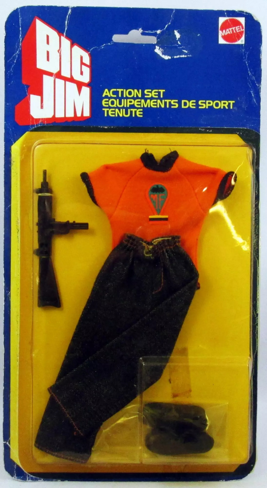 Big Jim Série Aventure Tenue de Garde du Corps Mattel 7158-0710G2