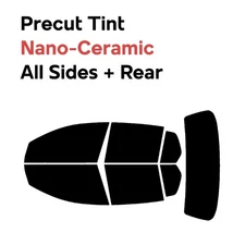 Precut Window Film Car Nano Ceramic DIY Tint for Volkswagen GTI 2010-2014 4 Door