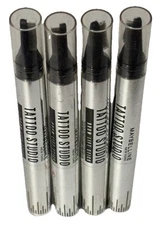 4 Maybelline NY Tattoo Studio Brow Lift Stick 2x Clear 264 & 2x Blonde 250 NWOB