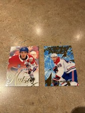 2025-26 UD Flair Hockey Lane Hutson Lot Of 2 Base #67 And Scoring Power SP-19