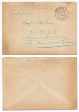 130382 - Feldpostbrief - Weimar 31.10.1943 nach Weserm&uuml;nde - ohne Inhalt