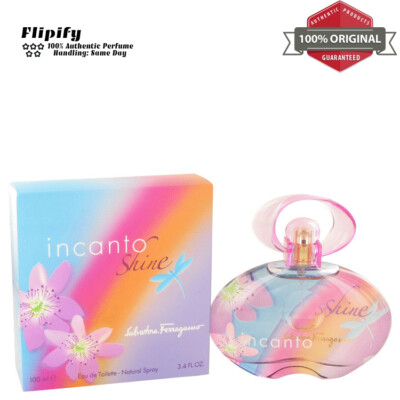 Incanto Shine Perfume 3.4 oz EDT Spray for Women by Salvatore Ferragamo