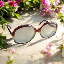 Vintage Artoptic Wine Stripes Eye Glasses FRAMES ONLY- Lens Need Replaced 1970s