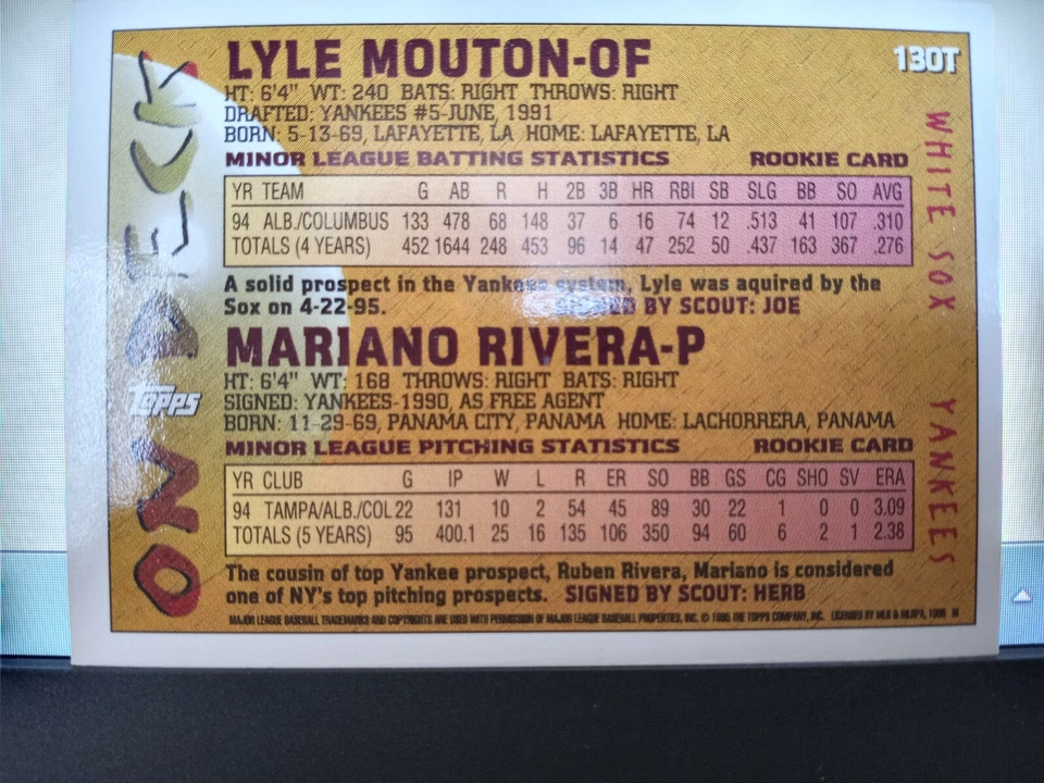 1995 Topps Baseball Traded  Singles-You Pick From List-All have a bent corner - Image 4 of 4