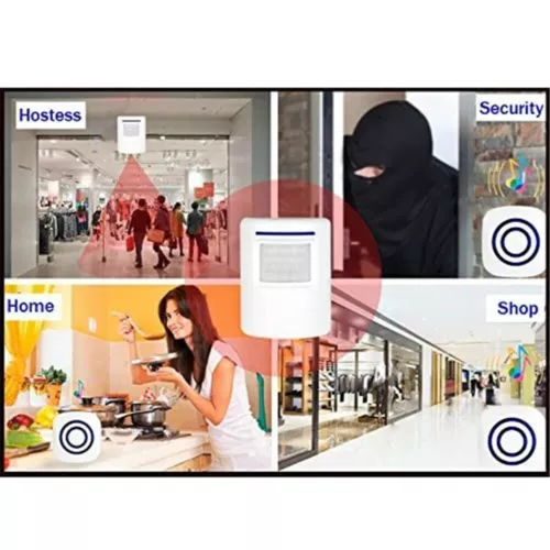 Wireless Entry Doorbell Motion Detector Sensor&Alarm Alert Easy Install AU STORE - Picture 7 of 14