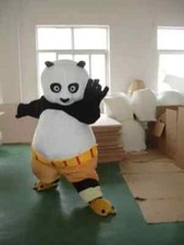 Nuovo costume mascotte Kung Fu Panda cosplay festa vestito fantasia adulto genere neutro