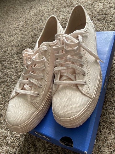 keds triple kick shimmer pink