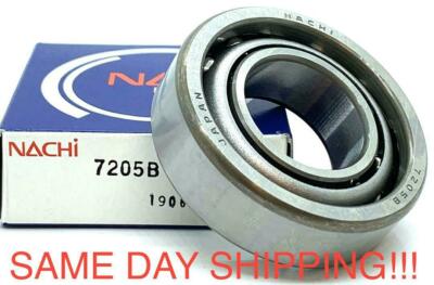 NACHI JAPAN 7205 B ANGULAR CONTACT BALL BEARING 25x52x15mm | eBay