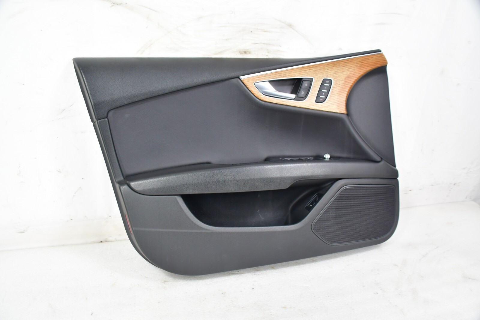 💎 2012-2017 AUDI A7 FRONT LEFT DRIVER SIDE INTERIOR DOOR PANEL BLACK OEM