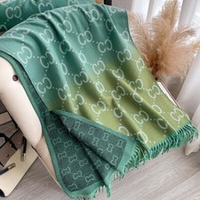 Thick Warm Winter Scarf Luxury Design Print Horse Women Cashmere Pashmina Shawl