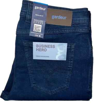 Gardeur Herren Jeans Hose NEVIO - 11  471991 9269 Navy Regular Fit 2. WAHL