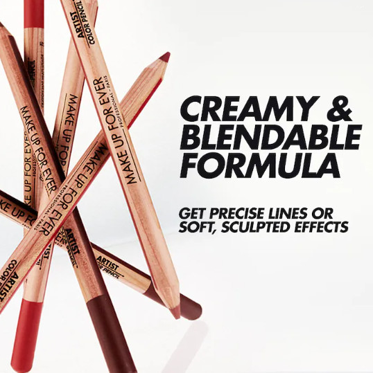 MAKE UP FOR EVER Artist Color Pencil Longwear Lip Liner, 600 Anywhere Caffeine