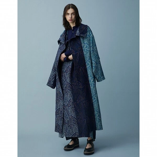 Y's Jacquard Reversal Switching Design Coat Size 1(K-117402)