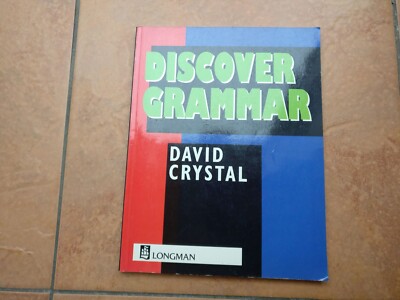 Discover Grammar by David Crystal, 1996, Paperback, 0582294355