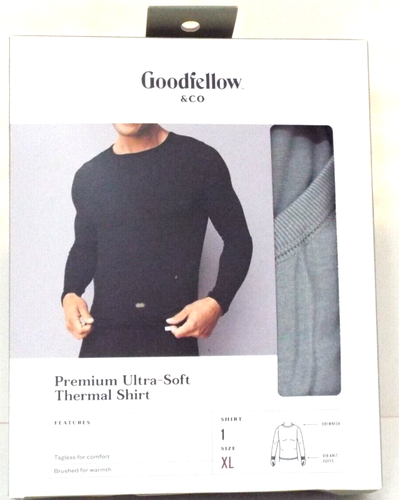 GoodFellow & Co Men's Tall Long Sleeve Thermal Undershirt - XL - Gray 46/48