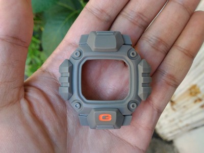 RARE PART FOR G-SHOCK DW-6400 THE FIRST GUNDAM CUSTOM GRAY BEZEL VINTAGE |  eBay