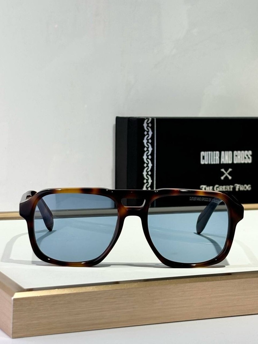 Cutler and Gross Tortoise Sunglasses with Case Cutler and Gross GR02 02 Sunglasses - US main image 2