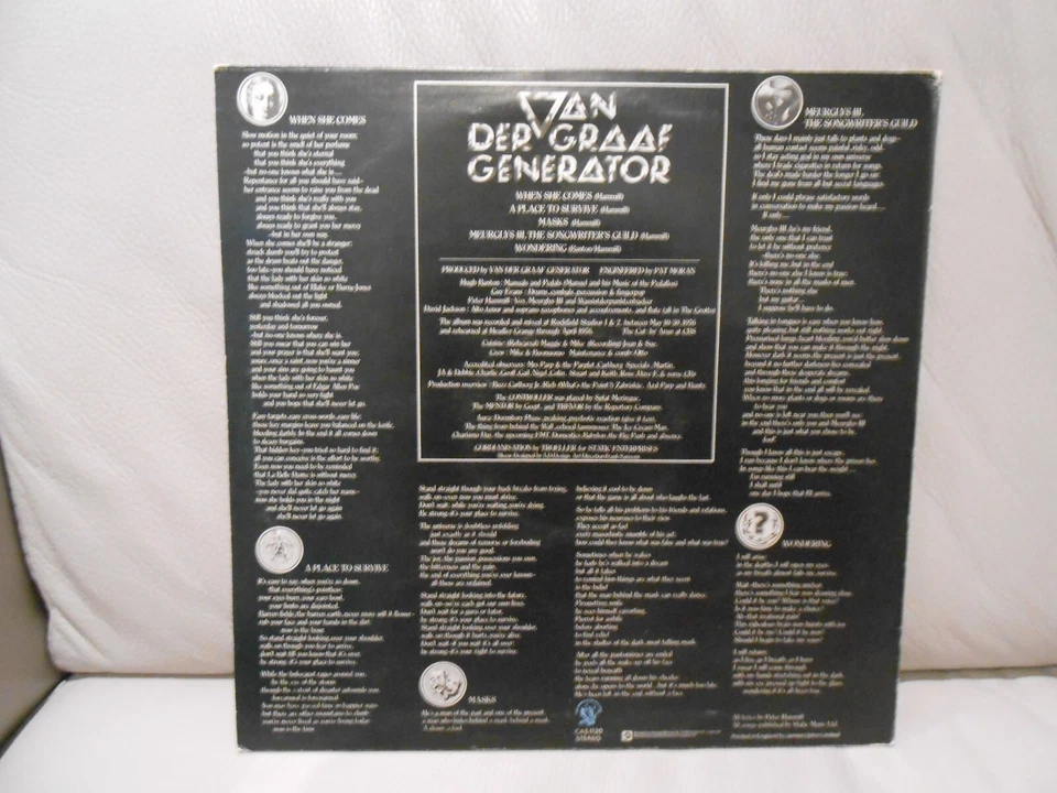 VAN DER GRAAF GENERATOR - WORLD RECORD - UK - 1st PRESS - MINT PLAY - ADVERT - Image 2 of 4