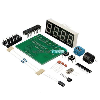 AT89C2051 Orologio Elettronico Digale A 4 B Sue Di Produzione Elettronica K Fai Da Te - Foto 4