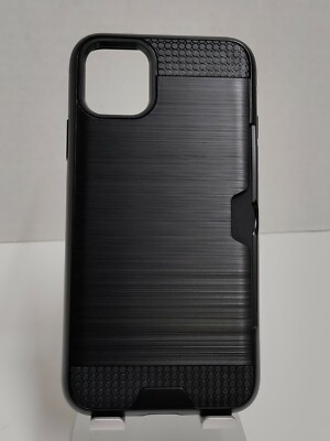 Nice Case With Card Slot Holder For Apple iPhone 11 Pro Max W/Screen Protector 