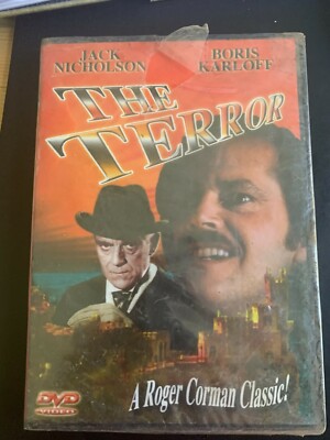 The Terror DVD (2003) Jack Nicholson Boris Karloff Halloween Sealed