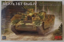 1/35 StuG IV Early w/ Full Interior Rye Field Model #5061 Factory Sealed MISB