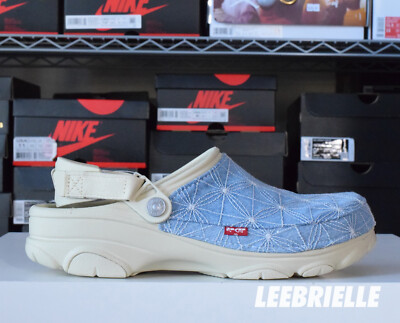 Levi's x Crocs Classic All-Terrain Clog Sashiko Light Wash 208917