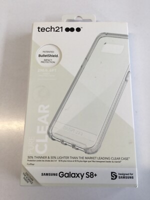 Tech21 Evo karierte durchsichtige Hülle für Samsung Galaxy S8 Plus