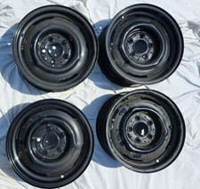 Set (4x) Of Mercedes Pagoda SL W113 Steel Wheels 6Jx14H2 1084000002