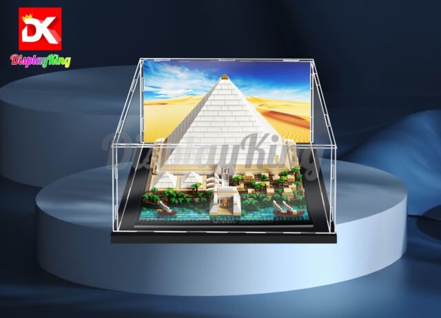 DK- Acrylic display case for Lego Great Pyramid of Giza 21058 (Sydney Stock)