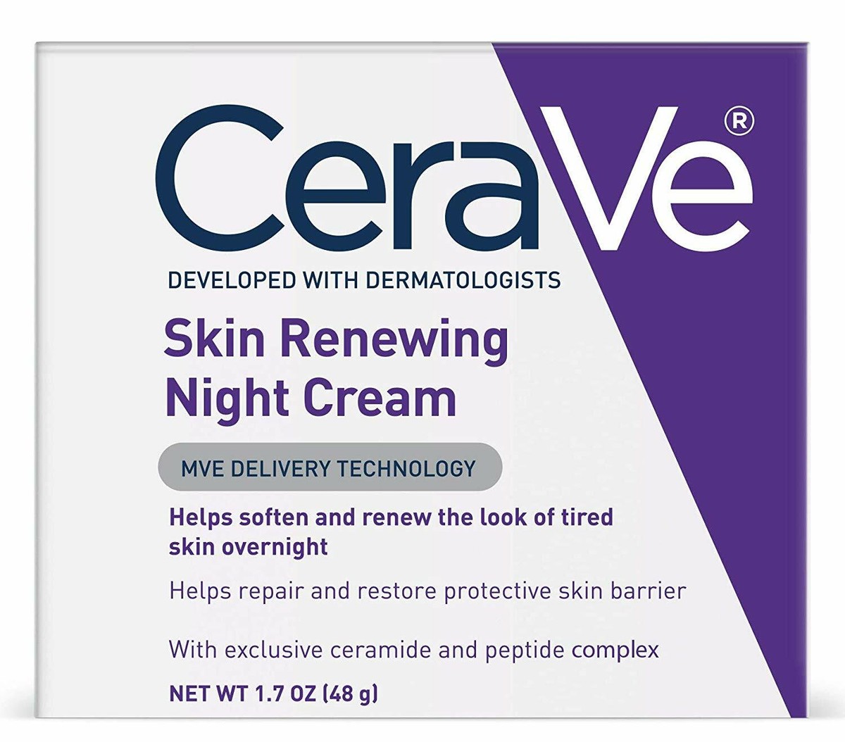 CeraVe Skin Renewing Night Cream ( 48g/ 1.7 oz) | eBay UK