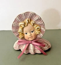 Porcelain Doll Ornament 3 In By 3 In