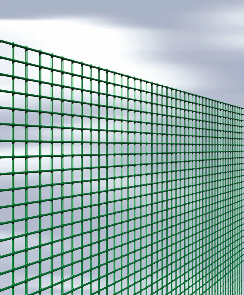 NBRAND Rete Recinzione Plastificata Metallica Elettrosaldata 6x6 mm h 50cm Rotolo 25 mt