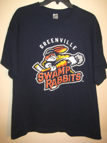 Greenville SWAMP RABBITS- ECHL New York Rangers Affiliate- 50/50 Blend- Size XL