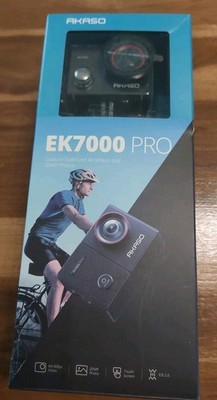 Akaso EK7000 Pro Action Cam 4K WiFi Ultra HD Kamera Unterwasserkamera Neuwertig 