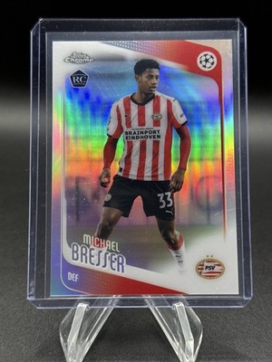 2025-26 Topps Chrome UCC Michael Bresser Refractor RC #146