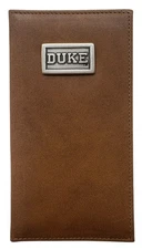 Duke Blue Devils Leather Secretary Pocket Wallet by Enmon-New