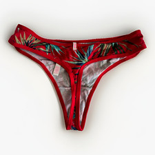 Victoria Secret PINK Thong Panties Women Size L