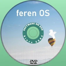 Latest New Release Feren OS Operating System for PC on DVD