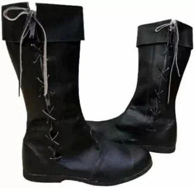Medieval Leather Boots ,RENAISSANCE Viking Pirate Boots  display picture 3