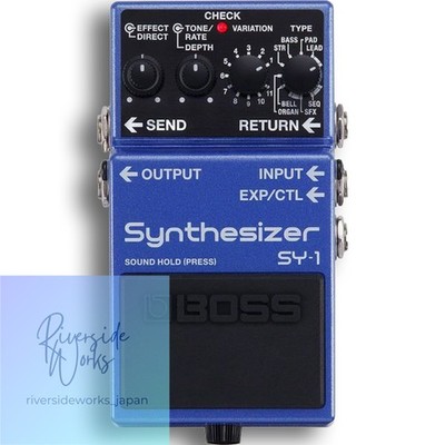 BOSS SY-1 Synthesizer Guitar Effect Pedal