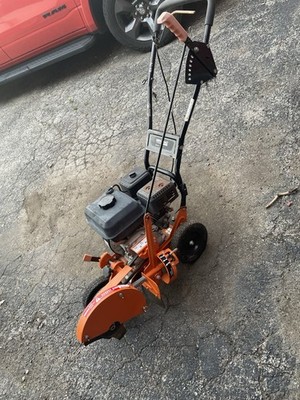 Generac Walk Behind Gasoline Lawn Edger Orange Black Metal Durable Power Tool