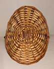 Vintage Woven Wicker Basket with Handle Flower Gathering / Herb - 8" x 11" — photo 5