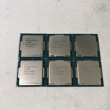 Lot of 6 i3/i5/7 6th/7th/8th Gen processors