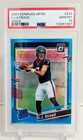 2023 Panini Donruss Optic Rated Rookie CJ Stroud Aqua Prizm /299 RC PSA 10 SP 📈