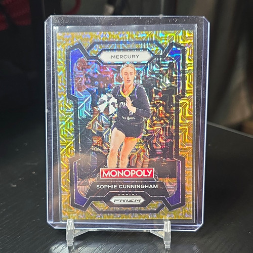 Panini 2024 Prizm Monopoly WNBA Sophie Cunningham Phoenix Mercury #37 Gold