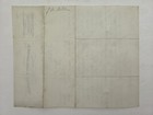 1875 antique WARREN COUNTY ia TREASURER OFFICE LETTERHEAD MILLEN LAND DeFOREST — photo 2